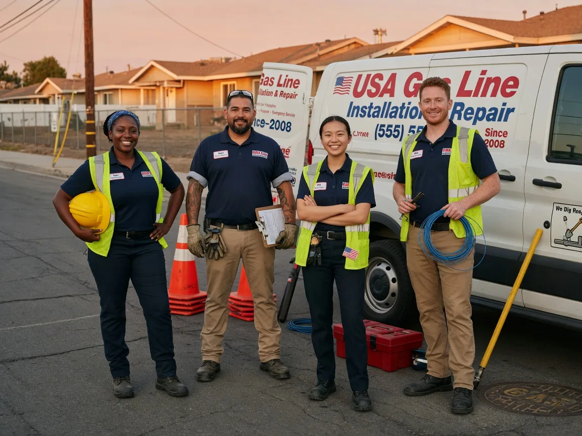 Gas Line Installation company in Lamoni, IA
